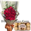send anniversary flowers with chocolate to dhaka, bd