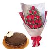 send birthday flowers with cake dhaka