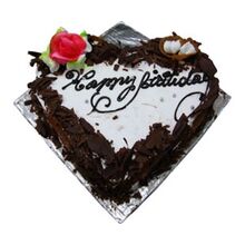 SwSwiss Black Forest Heart Cake 3.3 Pounds