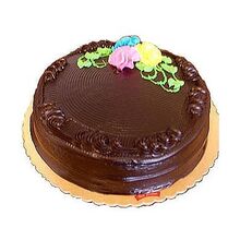 Send 2.2 Pounds Chocolate Round Shape Cake By Yummy Yummy to Dhaka in Bangladesh