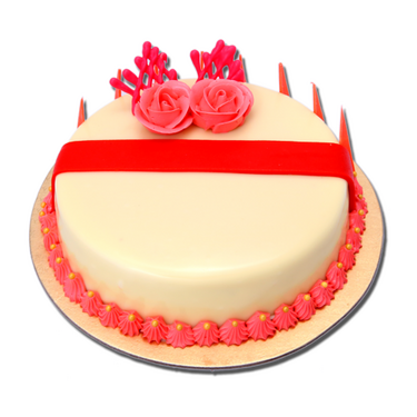 Send 2.2 Pounds Red Velvet Round Cake California Cake to Dhaka in Bangladesh