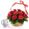 send roses in basket with mothers day mug to dhaka
