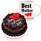 send mothers day mud chocolate cake with mug to dhaka