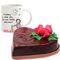 send chocolate cake & decorated mug to dhaka
